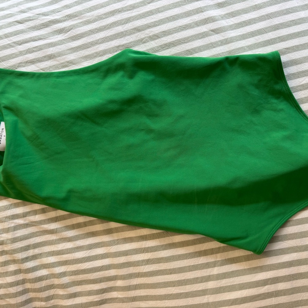 Aritzia Green Bodysuit